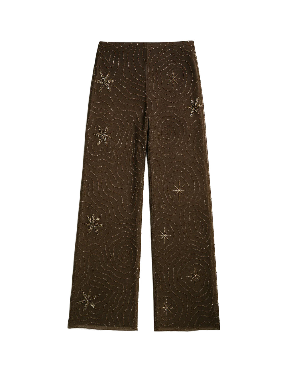 Calça Marrom Tule Glow