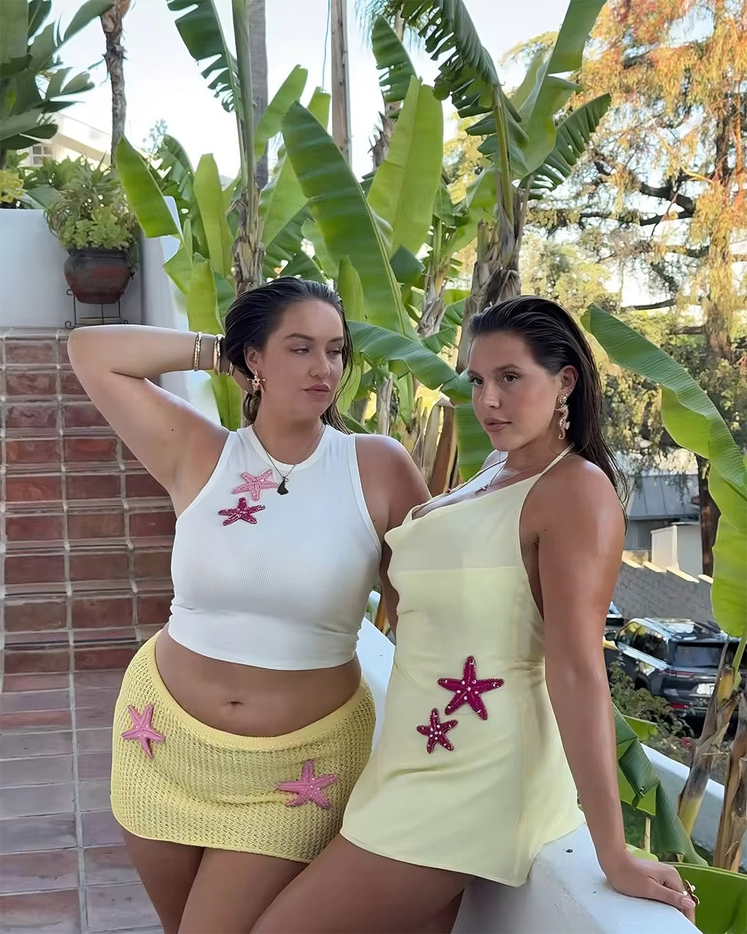 Regata com Bordado de Estrela-do-Mar