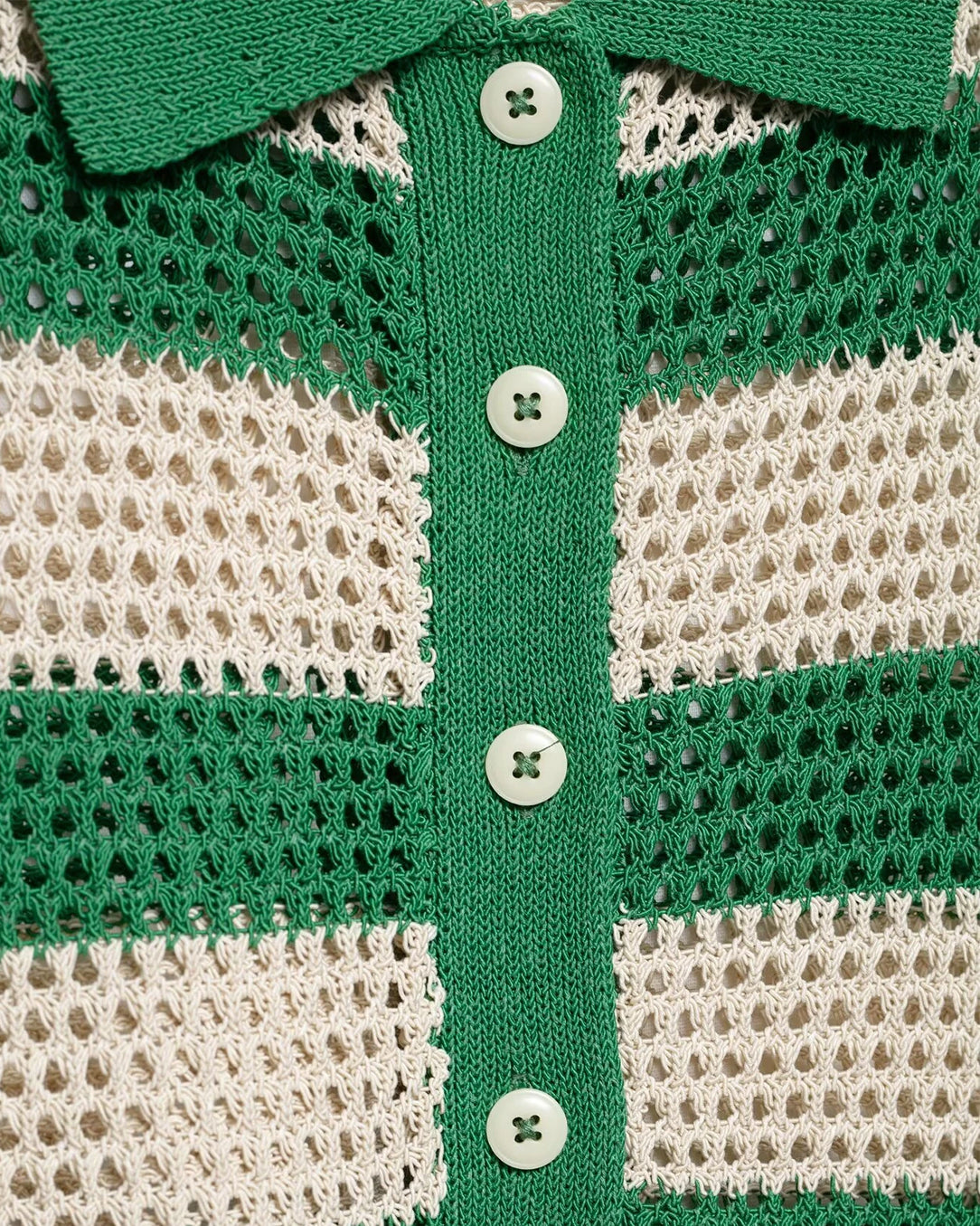 Conjunto Crochê Listrado