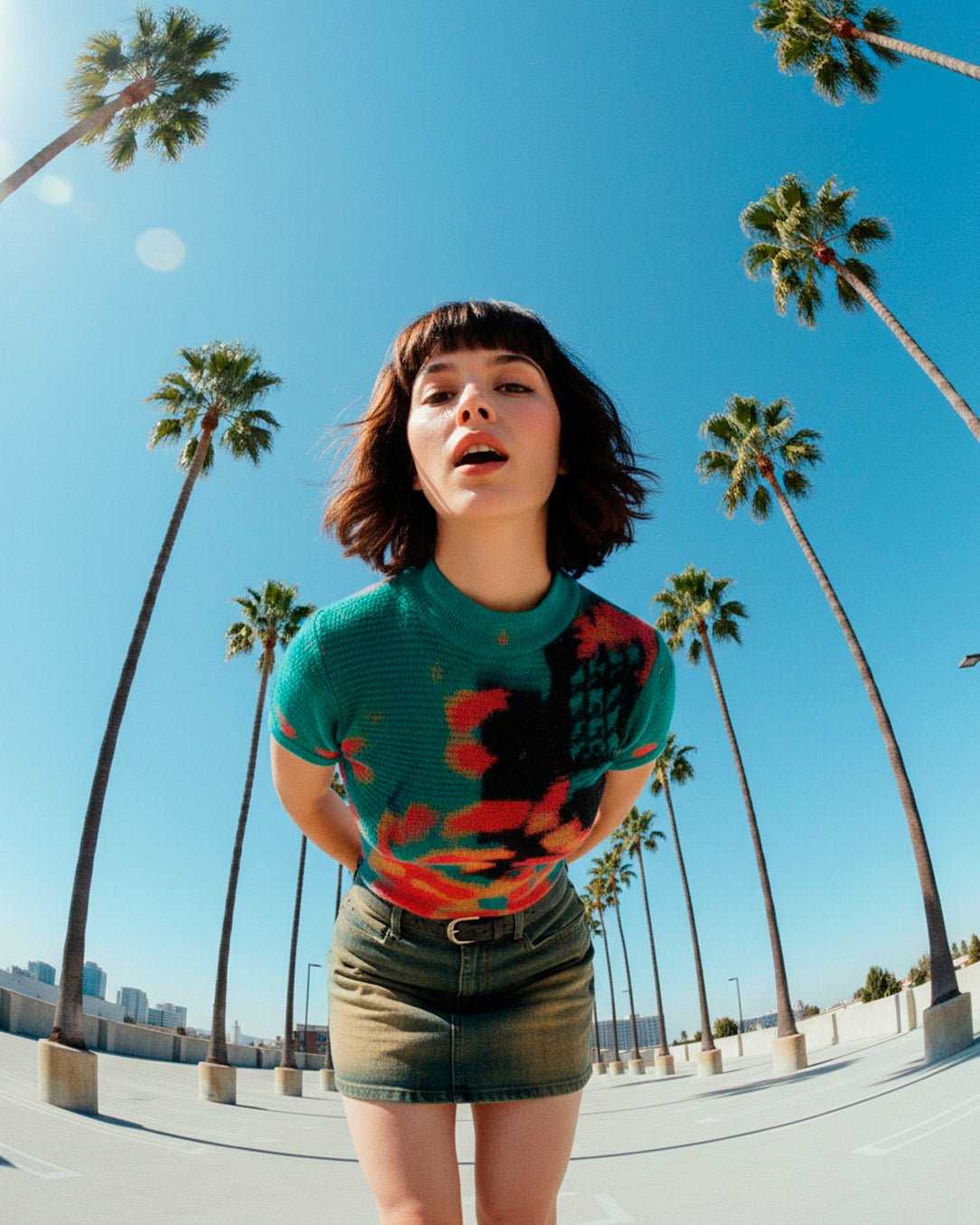 Baby Tee Texturizada Fish