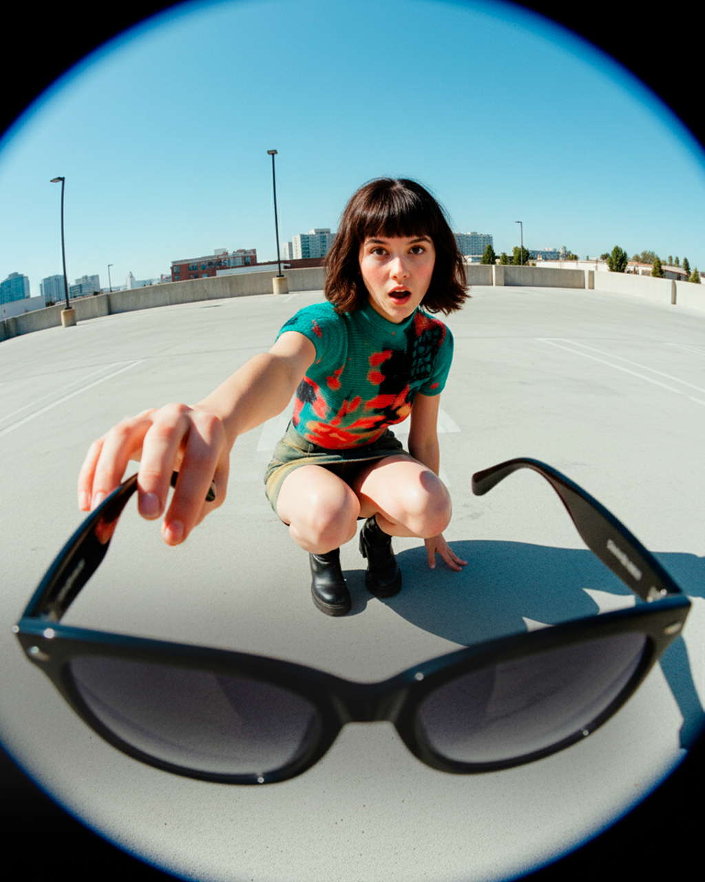 Baby Tee Texturizada Fish