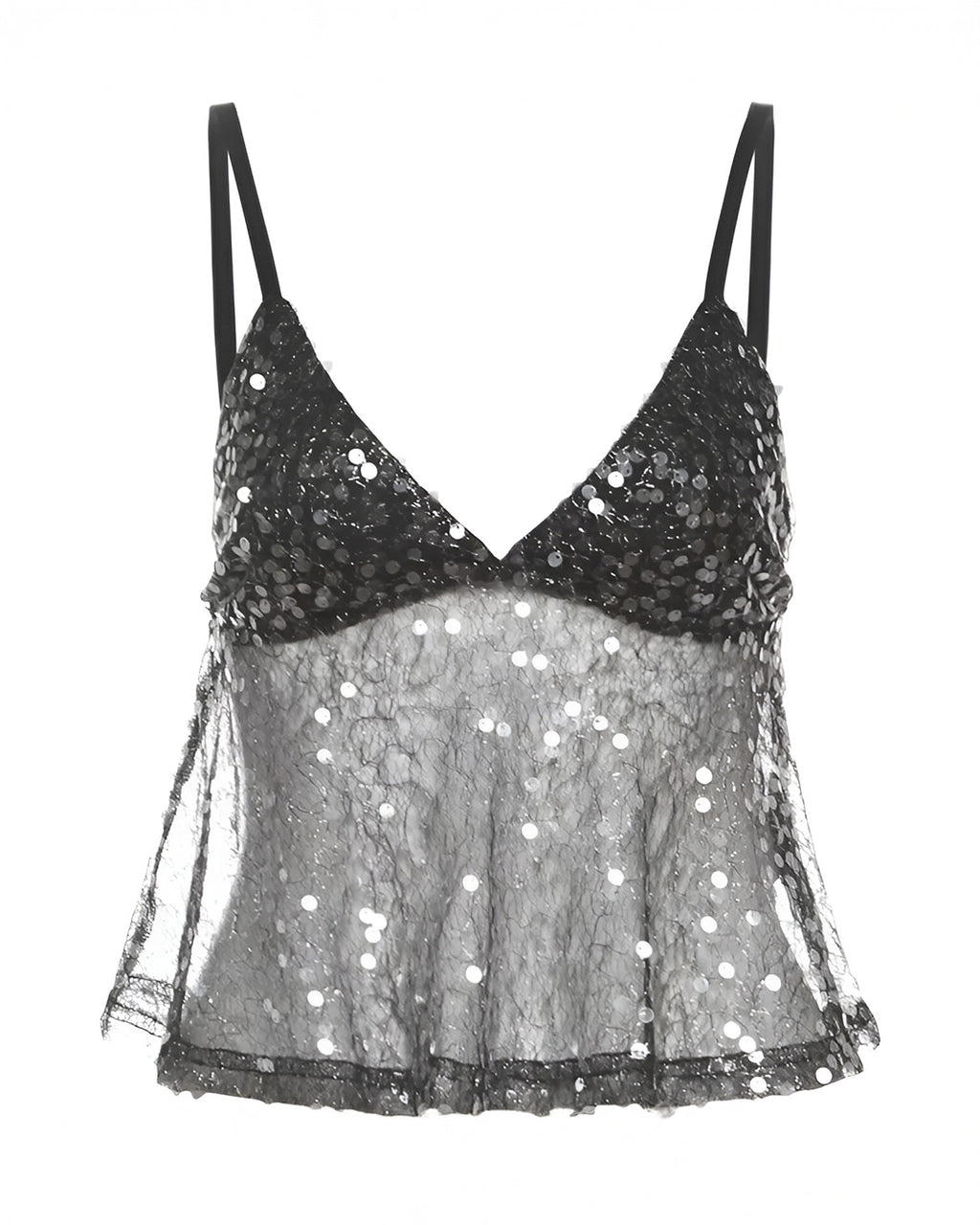 Blusa Cropped de Paetês