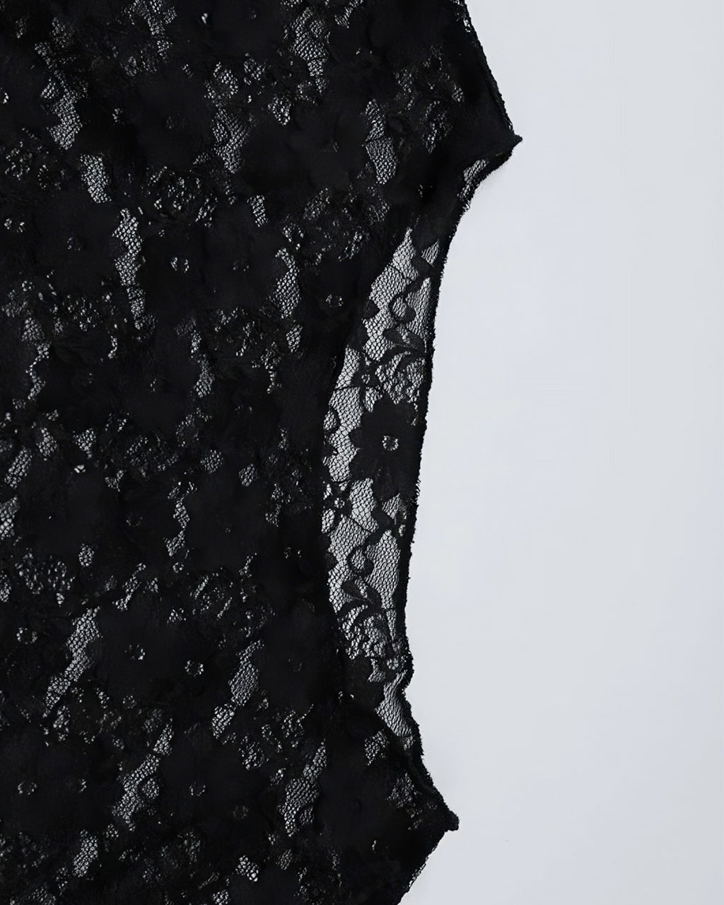 Blusa de Renda Manga Longa