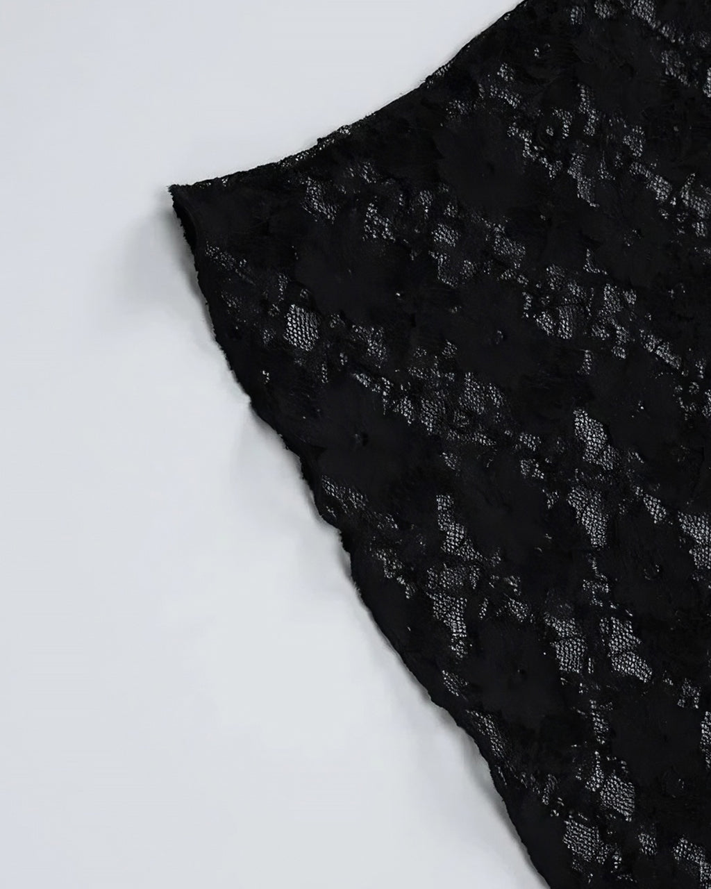 Blusa de Renda Manga Longa