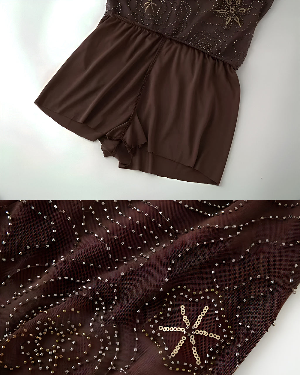 Calça Marrom Tule Glow