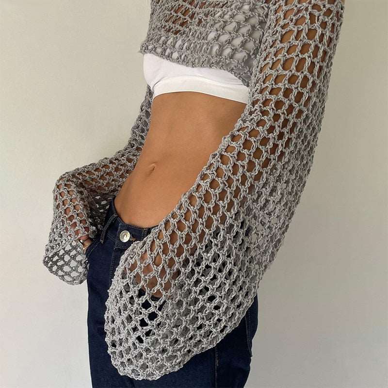 Bata Tricot CropTop - Y2k