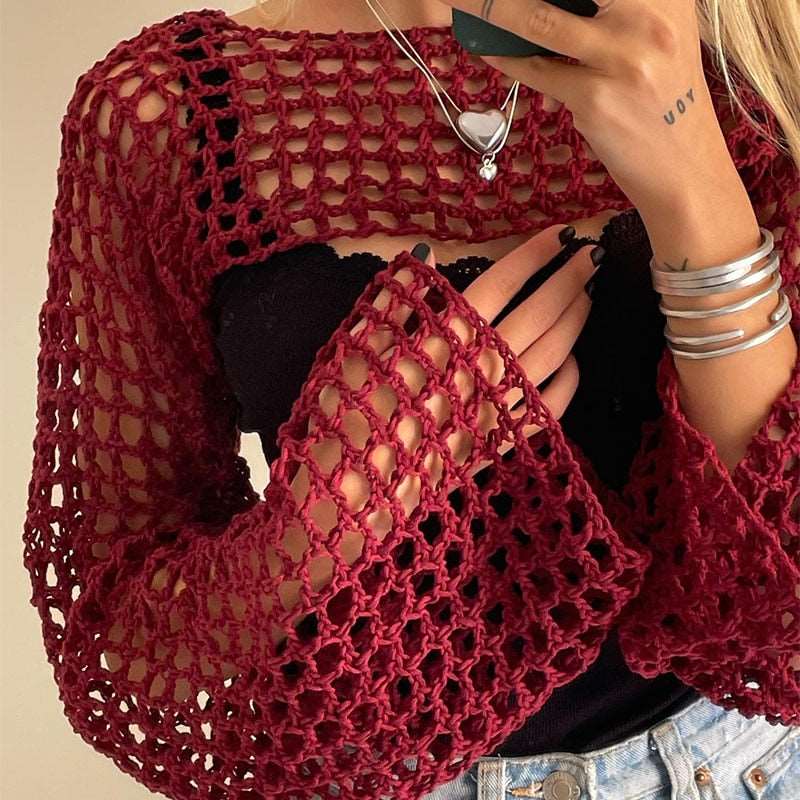 Bata Tricot CropTop - Y2k