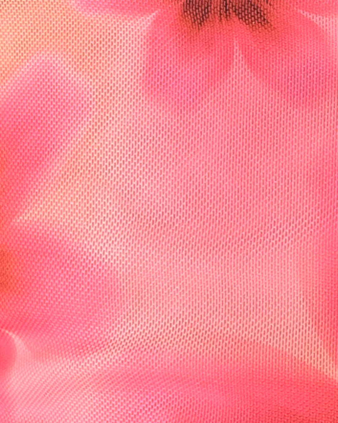 Top Frente Única de Tule Floral