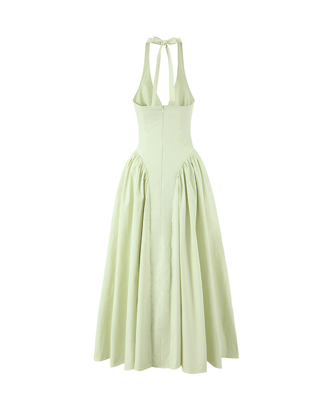 Vestido Midi Frente Única Drapeado