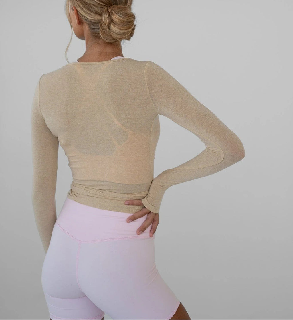 Blusa Transpassada com Amarração