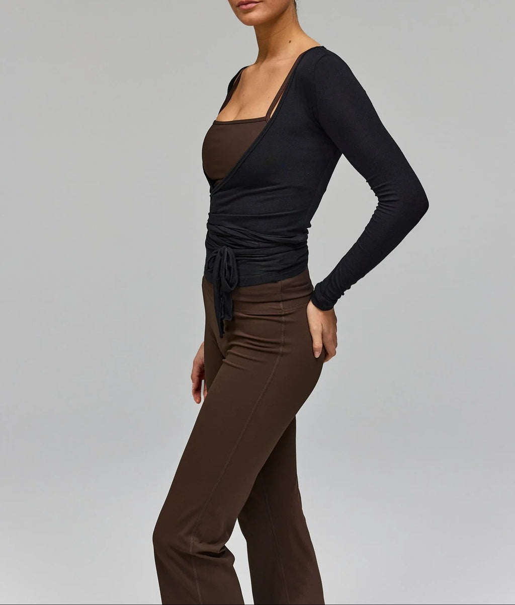 Blusa Transpassada com Amarração