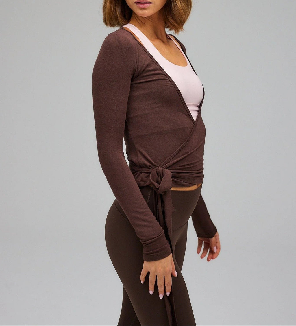 Blusa Transpassada com Amarração