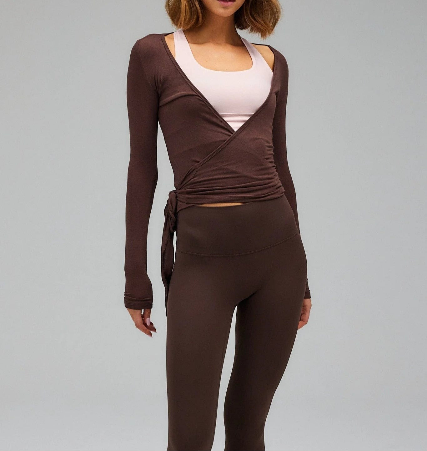 Blusa Transpassada com Amarração