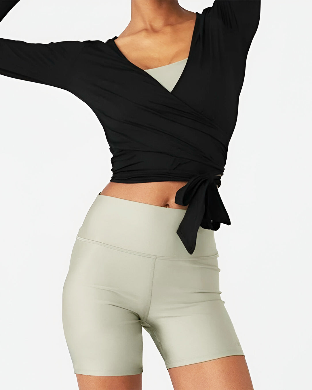 Blusa Transpassada com Amarração