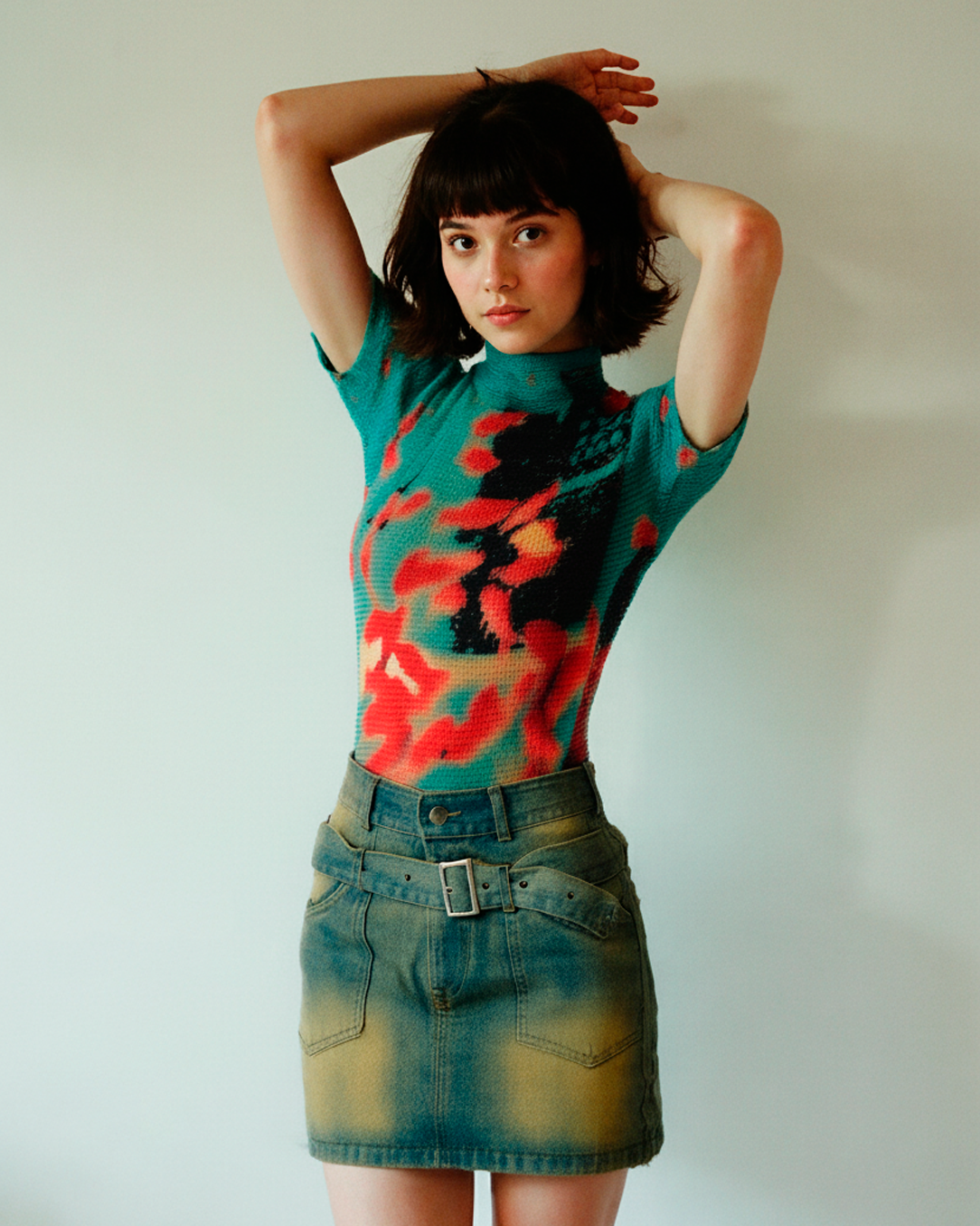 Baby Tee Texturizada Fish