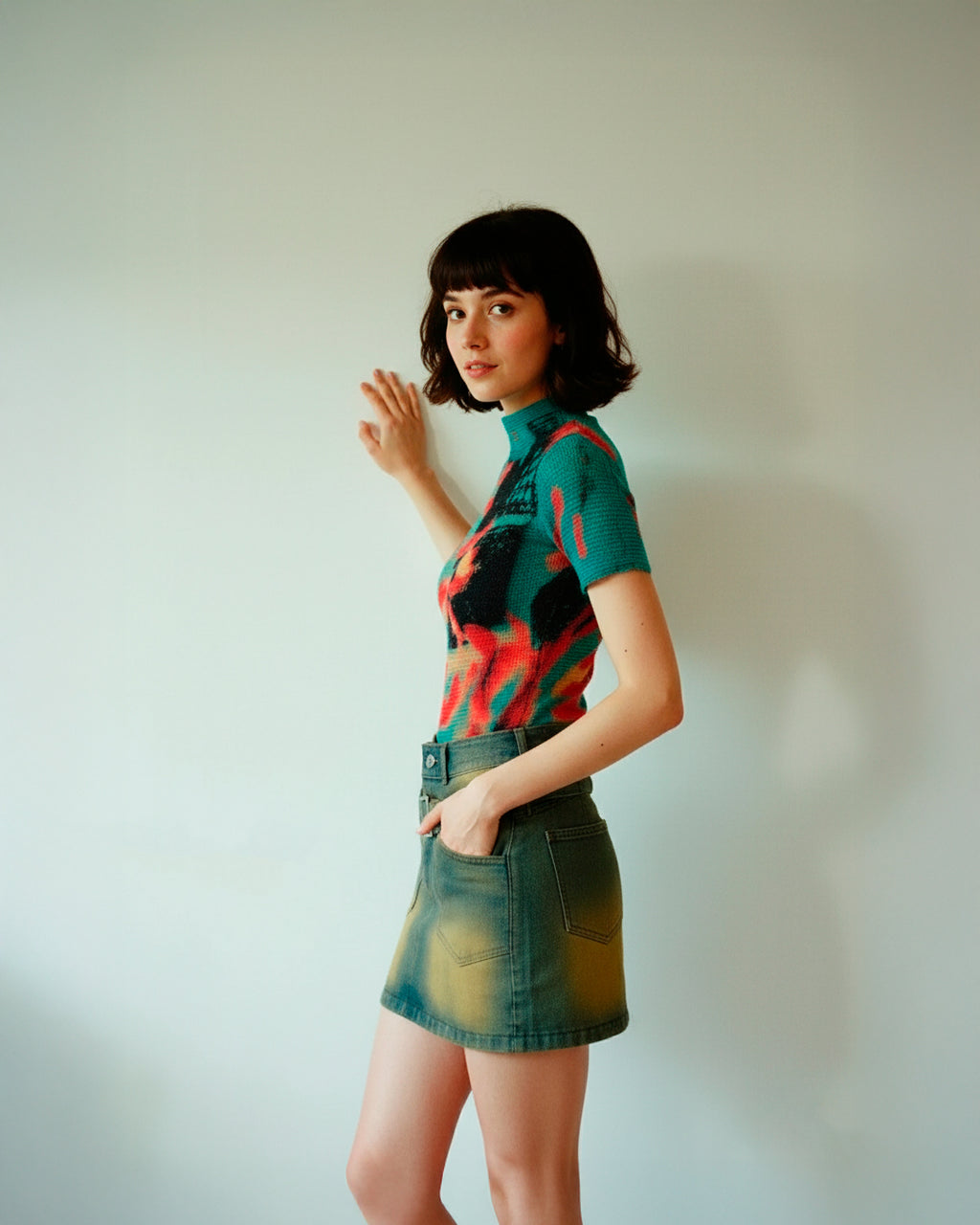 Baby Tee Texturizada Fish