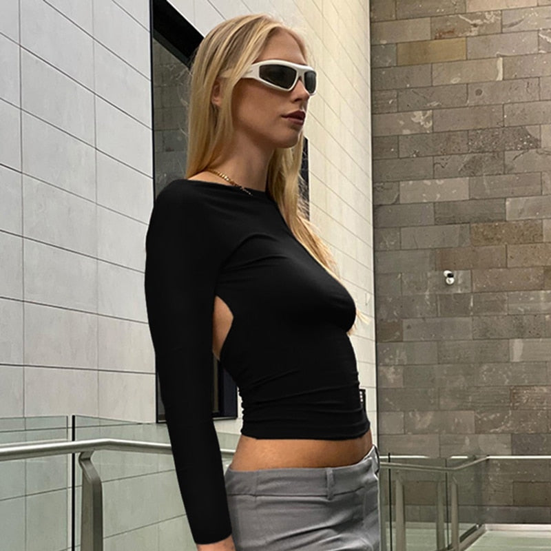Top Sexy Costas Livres - Y2K